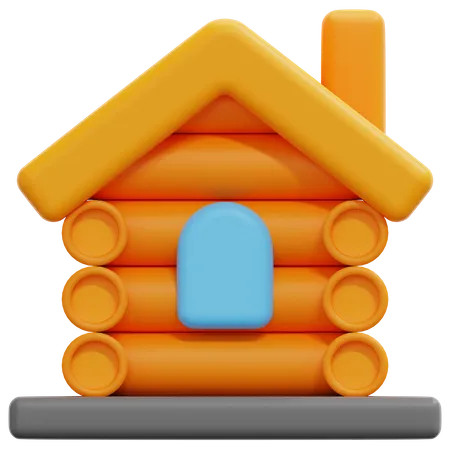 Cabina  3D Icon