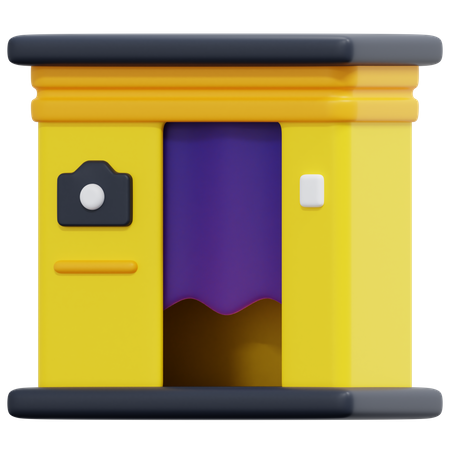 Cabine fotográfica  3D Icon