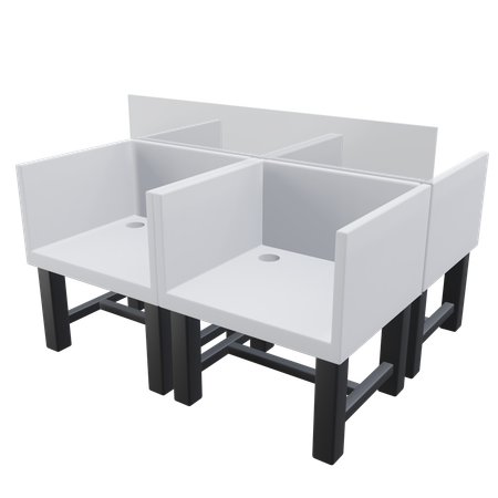 Table de cabine  3D Icon