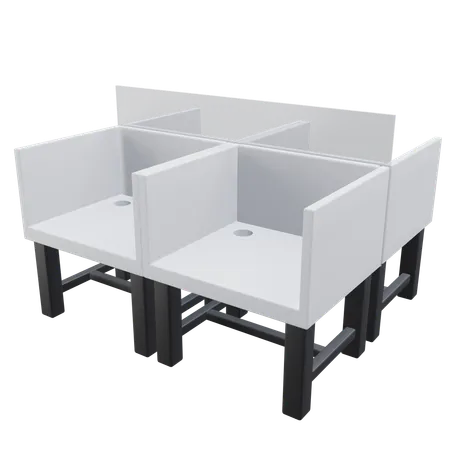 Table de cabine  3D Icon