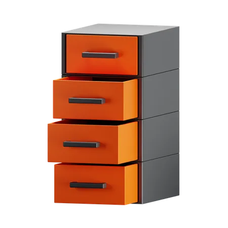 Cabinet  3D Icon