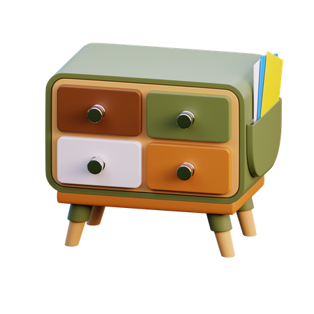 Cabinet  3D Icon