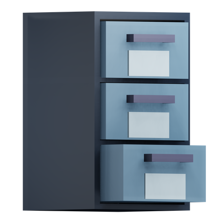 Cabinet  3D Icon