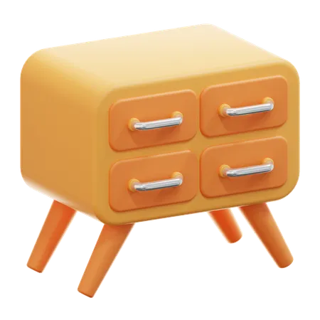 Cabinet  3D Icon