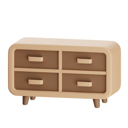 Cabinet  3D Icon