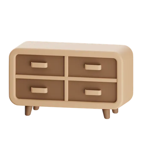 Cabinet  3D Icon