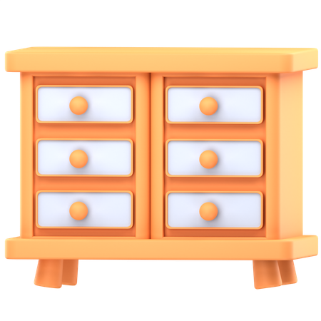 Cabinet  3D Icon