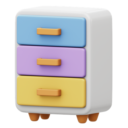 Cabinet  3D Icon