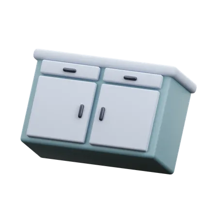 Cabinet  3D Icon