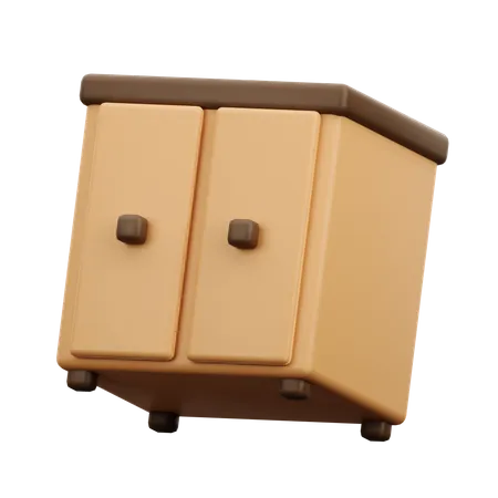 Cabinet  3D Icon