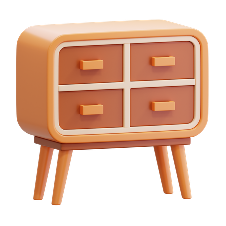 Cabinet  3D Icon