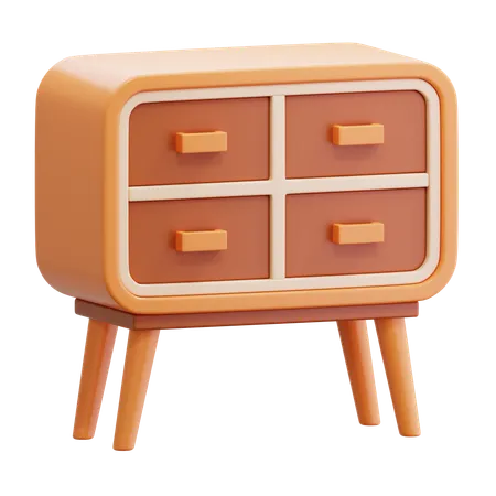 Cabinet  3D Icon