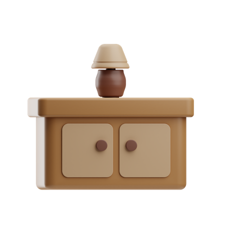 Cabinet  3D Icon