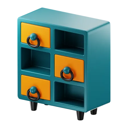 Cabinet  3D Icon