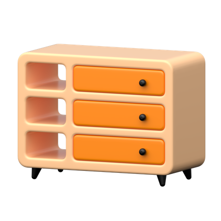 Cabinet  3D Icon