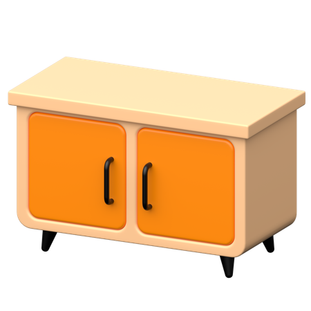 Cabinet  3D Icon