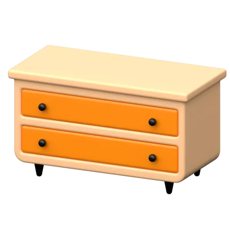 Cabinet  3D Icon