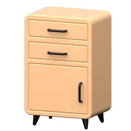 Cabinet  3D Icon