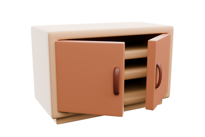 Cabinet  3D Icon