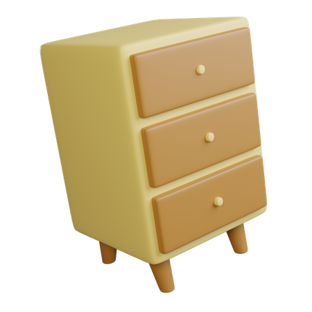 Cabinet  3D Icon