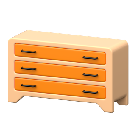 Cabinet  3D Icon