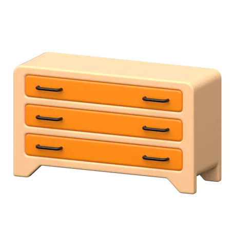 Cabinet  3D Icon