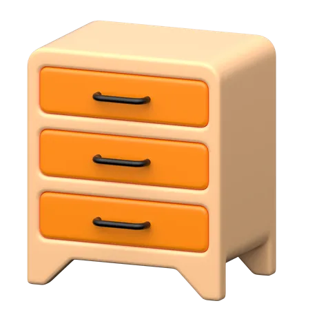 Cabinet  3D Icon