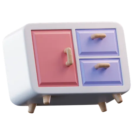 Cabinet  3D Icon