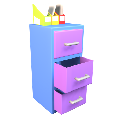 Cabinet  3D Icon