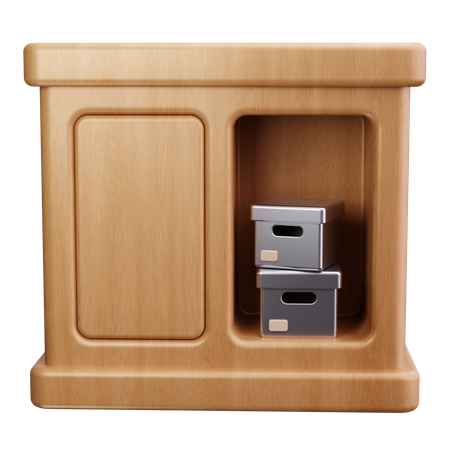 Cabinet  3D Icon