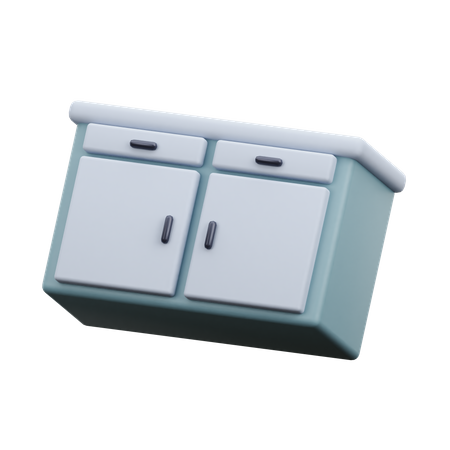 Cabinet  3D Icon