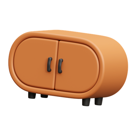 Cabinet  3D Icon