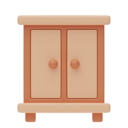 Cabinet  3D Icon