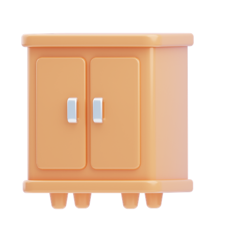 Cabinet  3D Icon