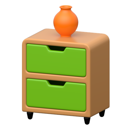 Cabinet  3D Icon