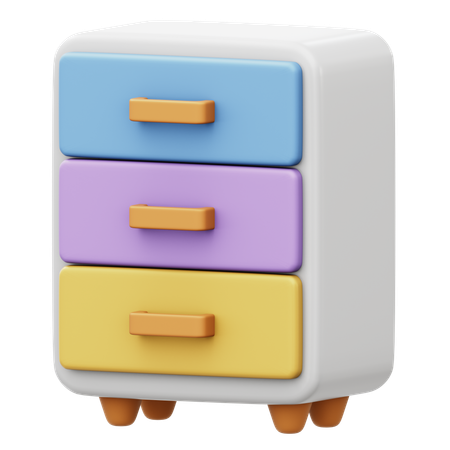 Cabinet  3D Icon
