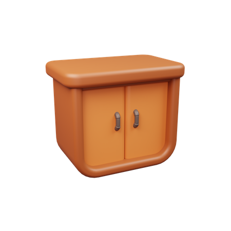 Cabinet  3D Illustration