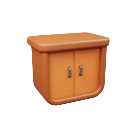 Cabinet  3D Illustration