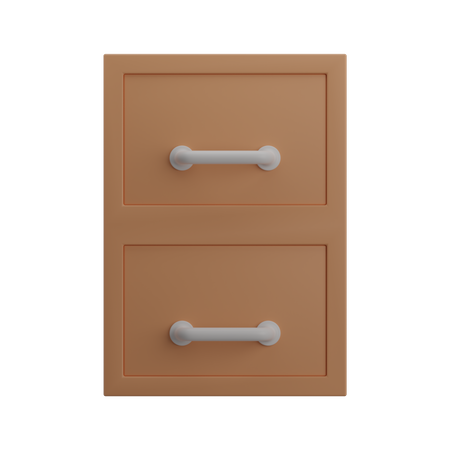 Cabinet 3D Illustration