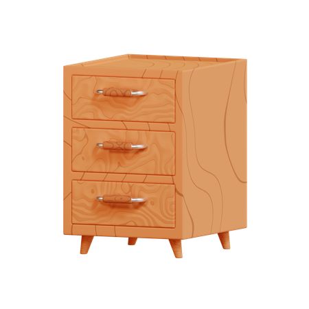 Cabinet 3D Illustration
