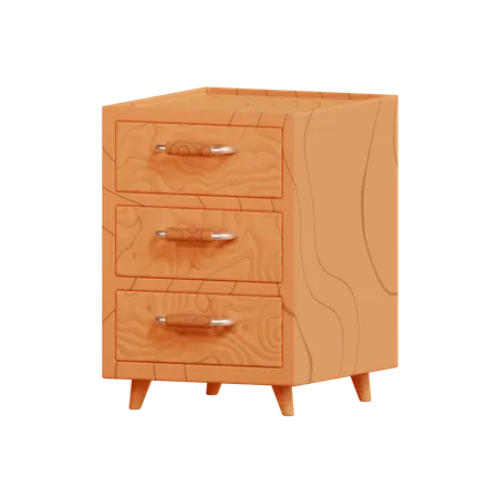 Cabinet  3D Illustration