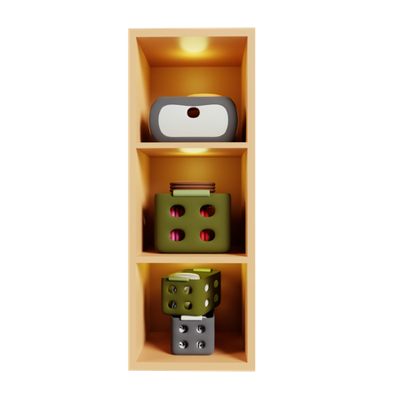 Cabinet In Laundry Room  3D Icon