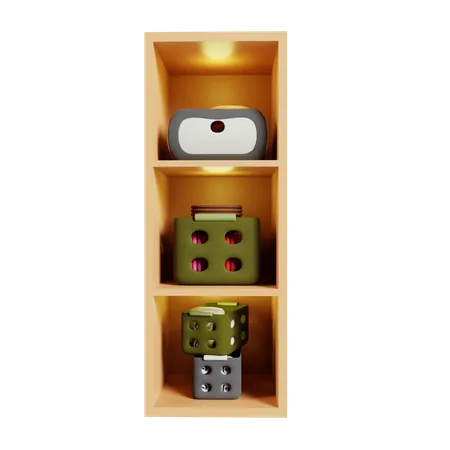 Cabinet In Laundry Room  3D Icon