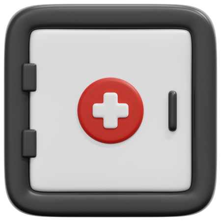 Cabinet médical  3D Icon