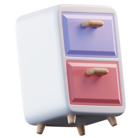 Cabinet Small  3D Icon