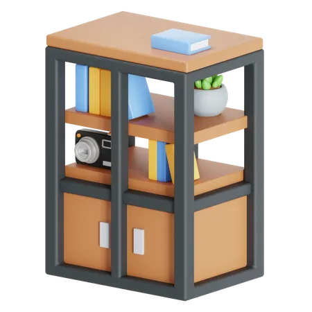 Cabinet tall  3D Icon