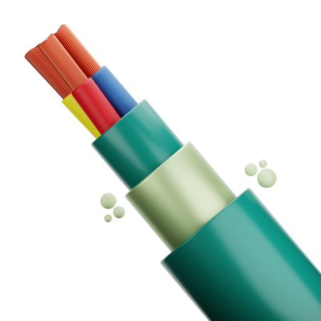 Cable  3D Icon