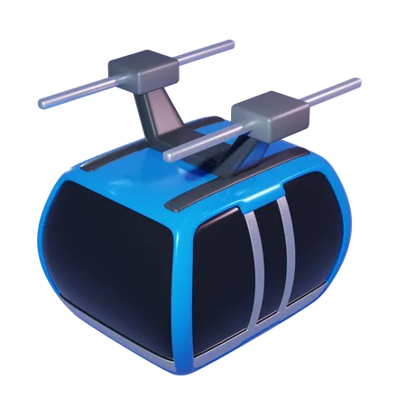Cable Car 3 D Icon 3D Icon
