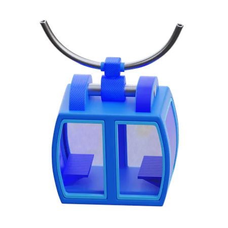 Cable Car  3D Icon