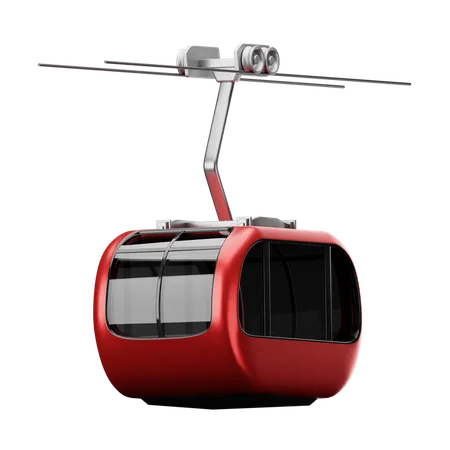 Cable Cars  3D Icon